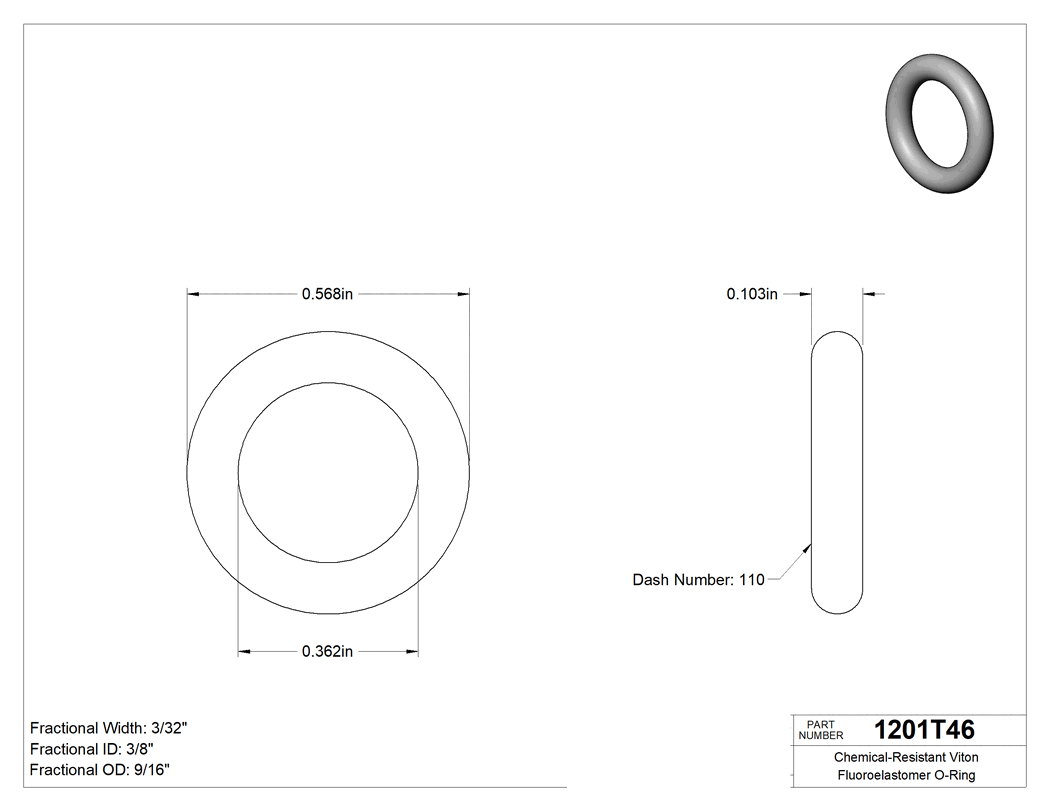 Technical drawing - 1201T46